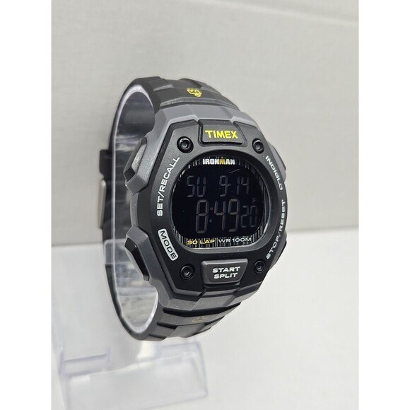 Timex Ironman Classic 30 Lap Watch 44mm Indiglo WR100M New Battery Quartz Mens - Picture 3 of 11